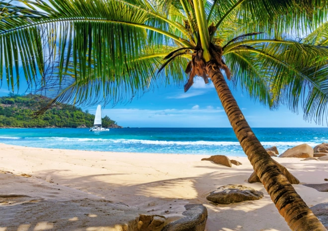 Puzzel 500 stukjes Seychelse vakantie
