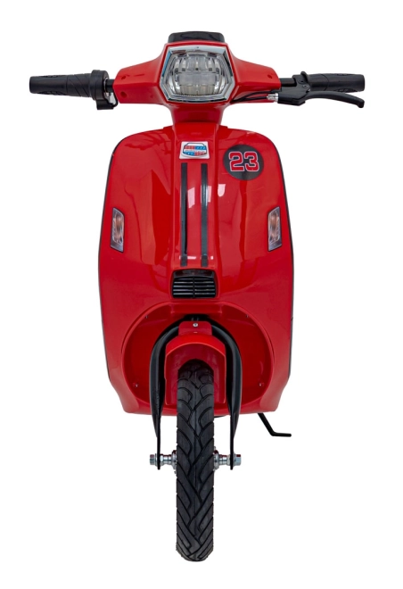 Elektrische kinderscooter Retro Rood 23