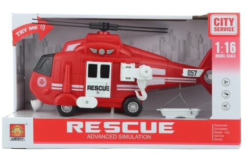 Helikopter brandweer batterij