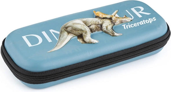 Školní penál 3D etue Dino Triceraptos