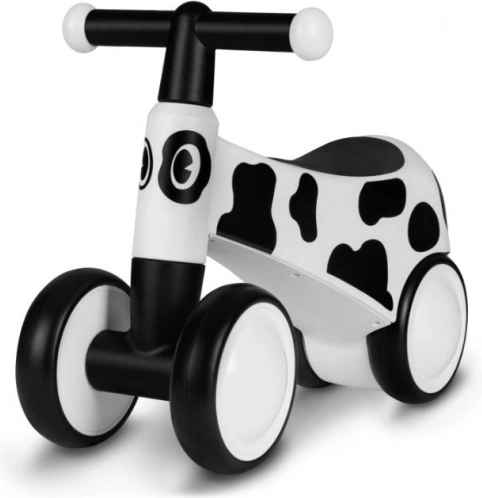 loopfiets LIONELO Sammy White koe voor kinderen