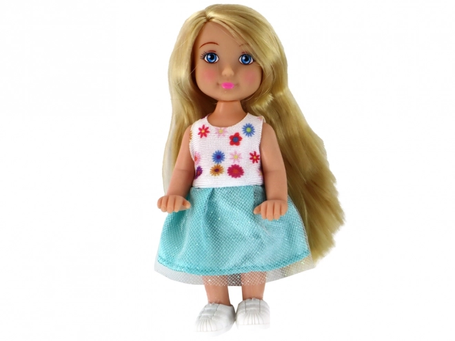 Poppen Anlily Moeder en Dochter met Blond Haar en Step