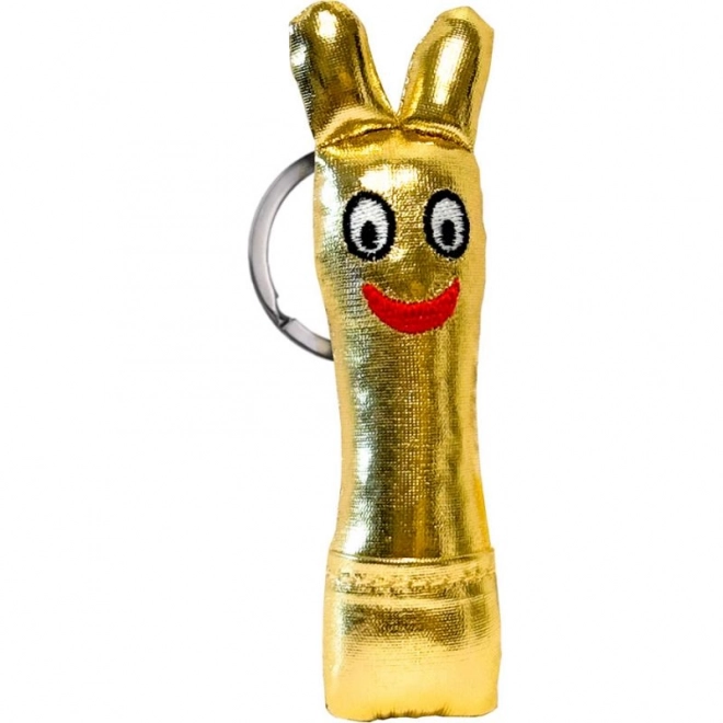 Bludišťák sleutelhanger in gouden kleur