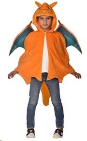 Pokémon Charizard kostuum voor kinderen van 8-12 jaar