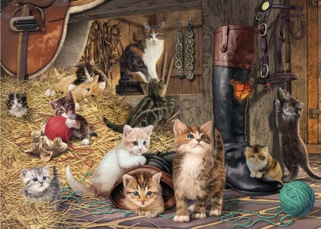 Puzzel Geheimzinnige katten 1000 stukjes Secret Collection