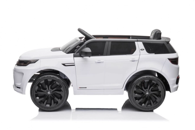 Elektrische auto Range Rover wit