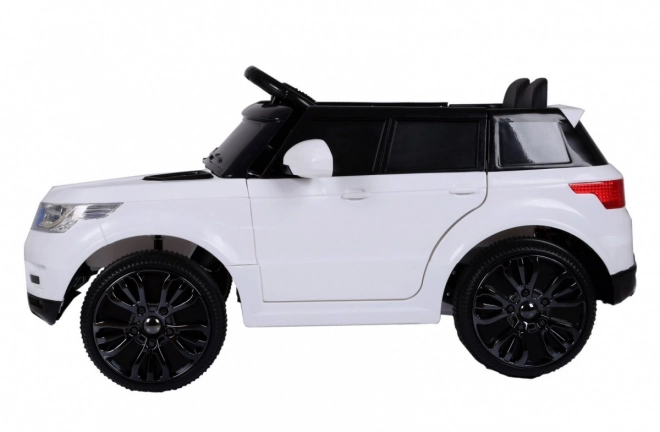 Elektrische auto Land Rapid Racer wit