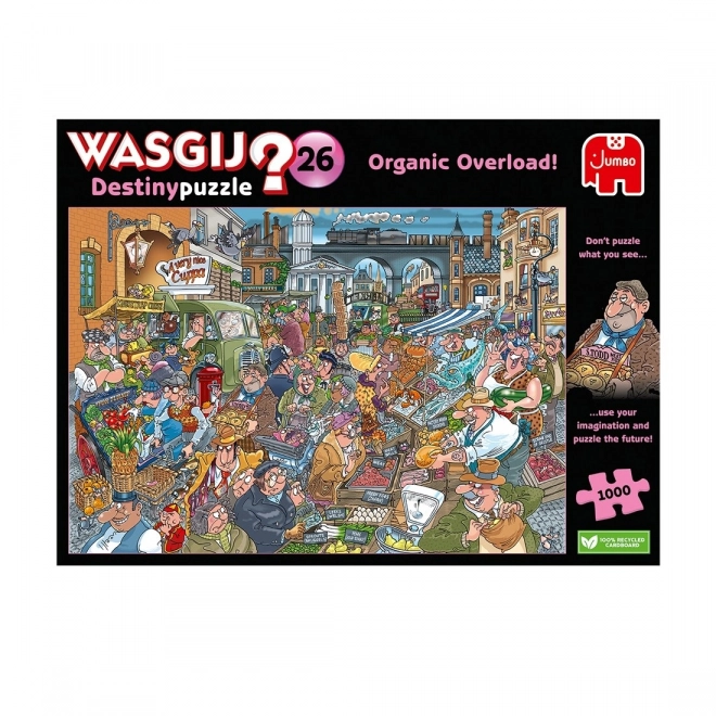 Puzzel 1000 stukjes Wasgij Davy op de markt