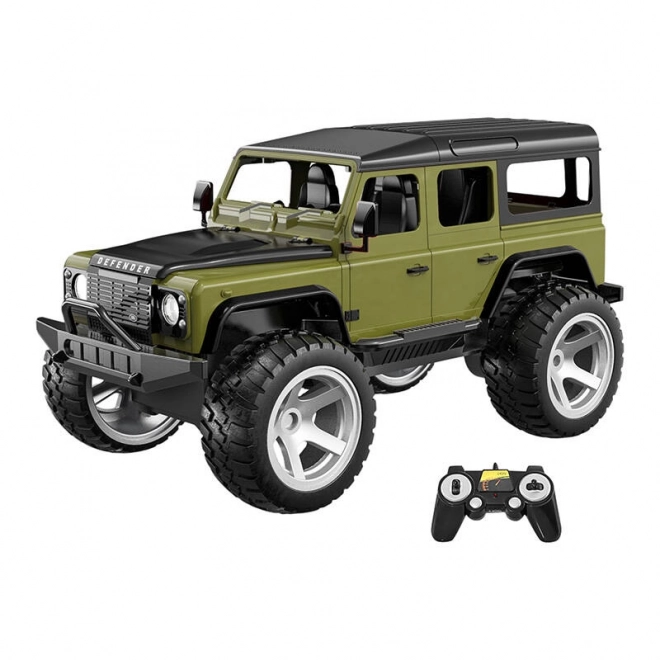 RC auto met afstandsbediening 1:14 Double Eagle (donkergroen) Land Rover Defender E362-003