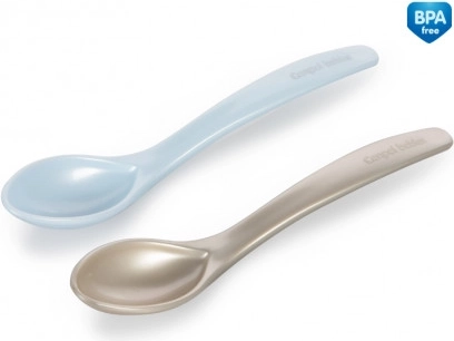 Canpol babies Plastic lepels 2 stuks blauw