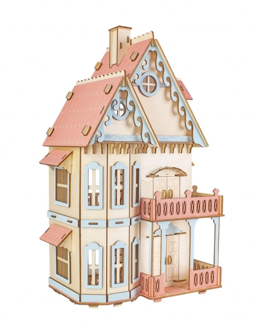 Woodcraft Houten 3D-puzzel Gotische Villa