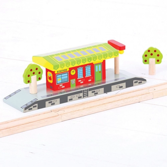Landelijk Station Bigjigs Rail