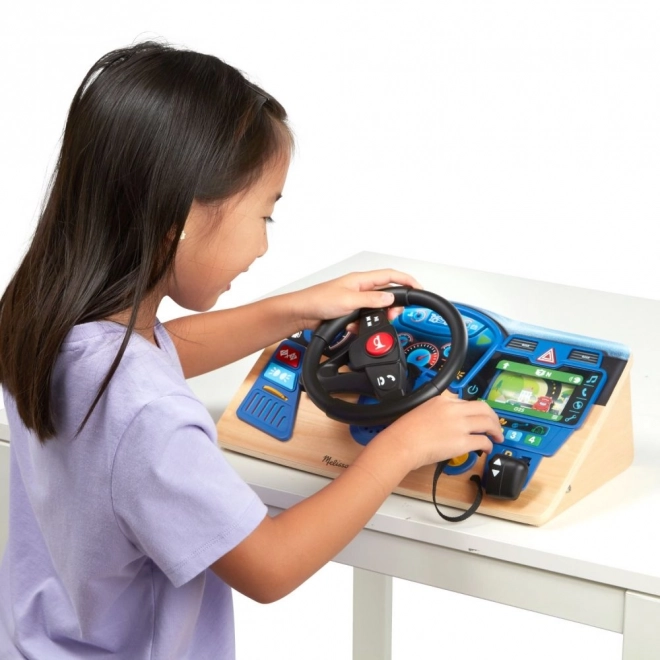 Interactief Dashboard Stuurwiel Vroom en Zoom