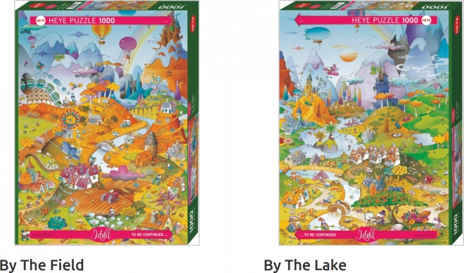 Puzzel 1000 stukjes Idylle - Veld