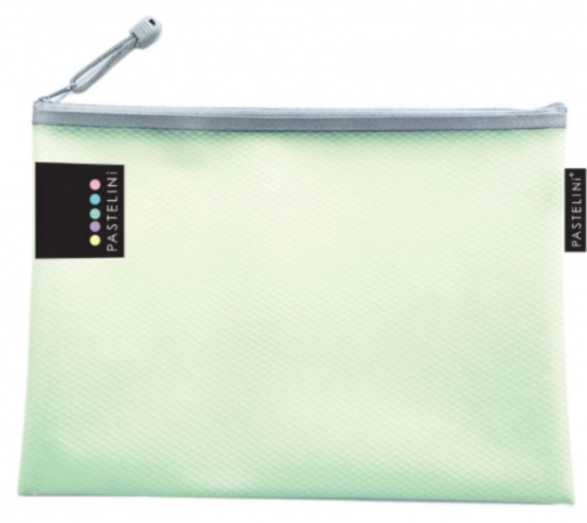 KARTON P+P Envelop met ritssluiting netachtig PASTELINI A5 groen