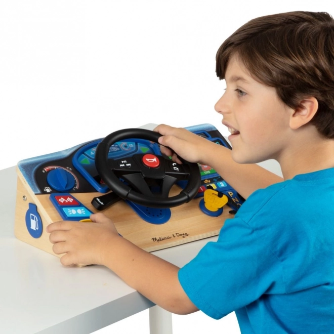 Interactief Dashboard Stuurwiel Vroom en Zoom