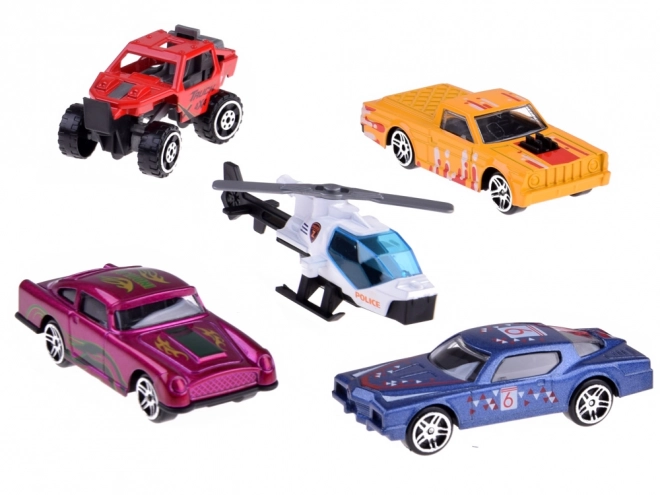 Set van 5 autootjes
