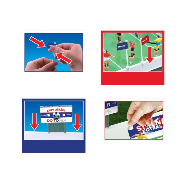 Mini Tafelvoetbalspel voor Kinderen en Familie