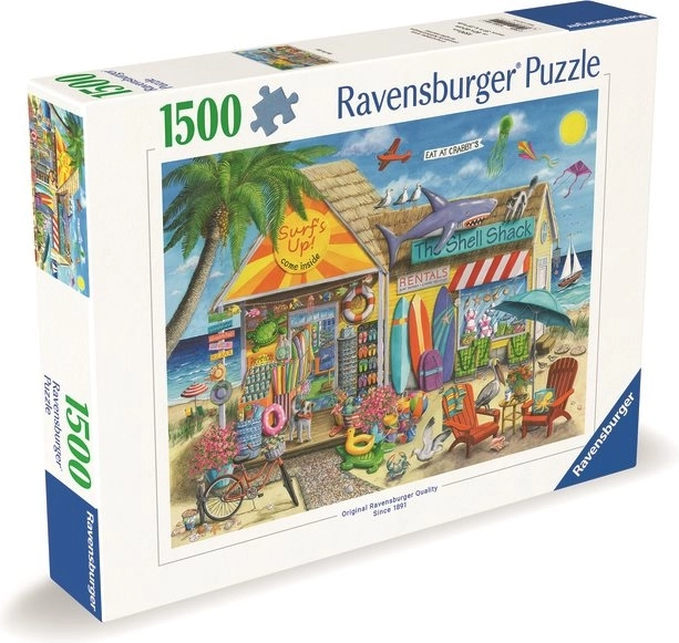 Ravensburger puzzel Surfersstand 1500 stukjes