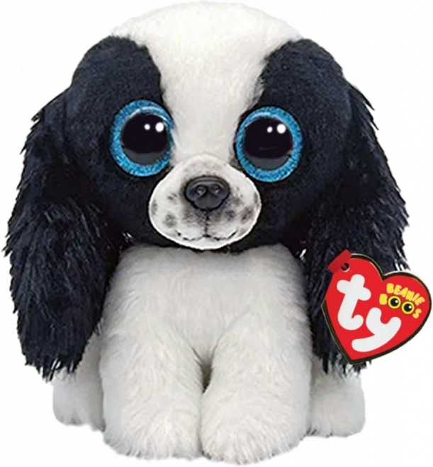 Pluchen hondje TY sissy 15 cm (zwart-wit)