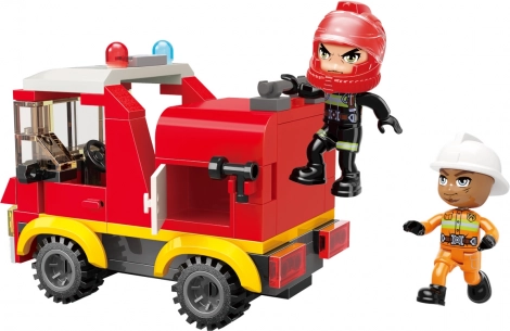Twee minifiguren voor actievolle verhalen