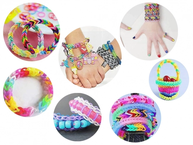 Set van magische elastiekjes voor het maken van armbanden