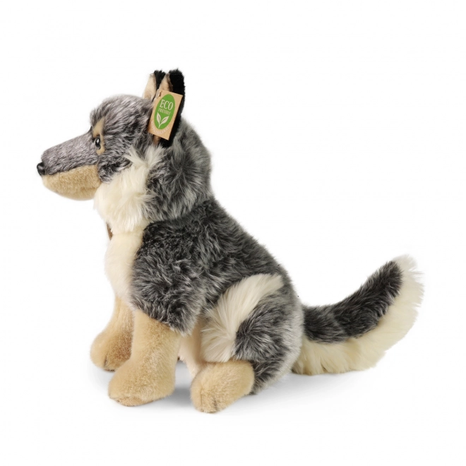Pluche wolf 28 cm ECO-VRIENDELIJK