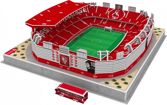 Lichtgevende 3D puzzel stadion Ramón Sánchez-Pizjuán - FC Sevilla