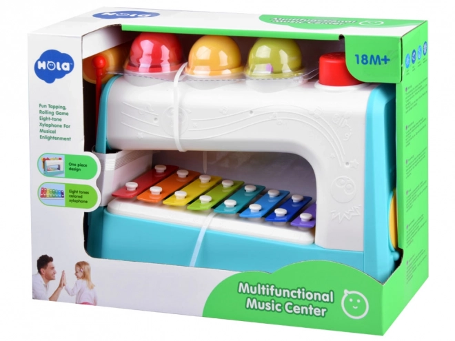 Multifunctioneel muziekcentrum voor kinderen van het merk Hola