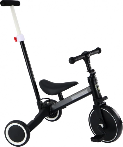 Driewieler Rower PRO50 met duwstang zwart