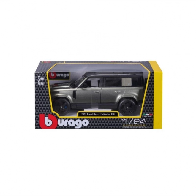 Metalen autootje Land Rover Defender 110 groen