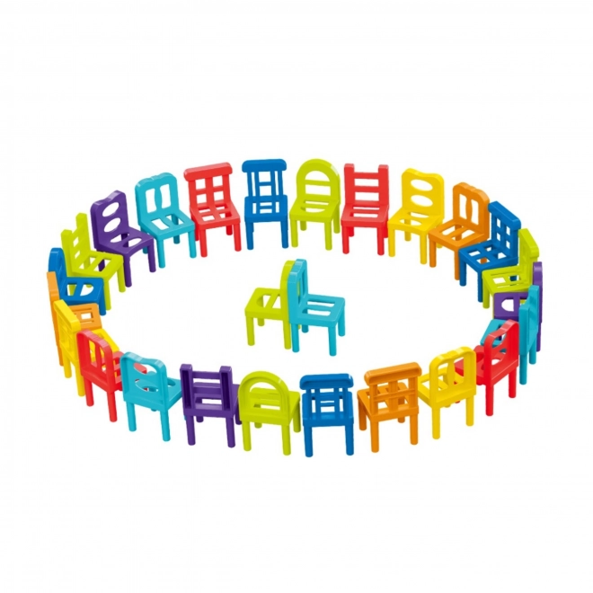 Behendigheidsspel Balancerende Stoelen 36 stuks