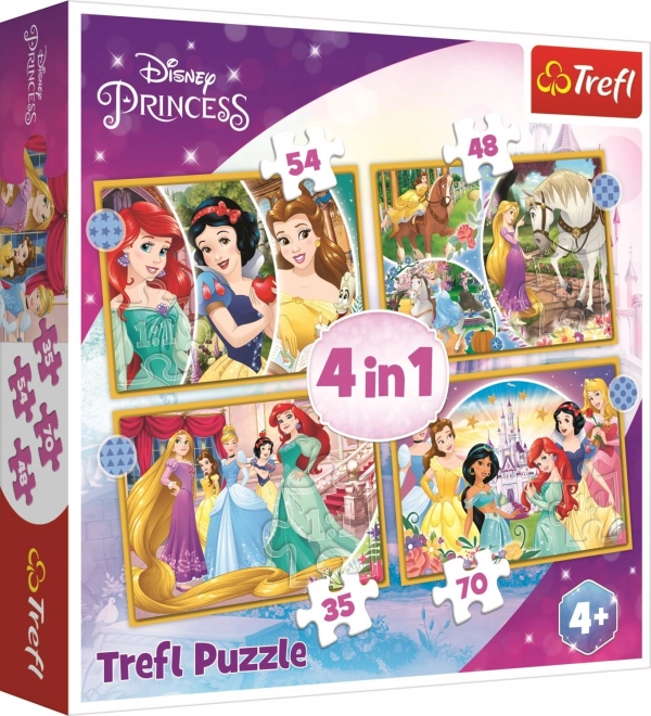 Puzzel 4-in-1 Gelukkige dag