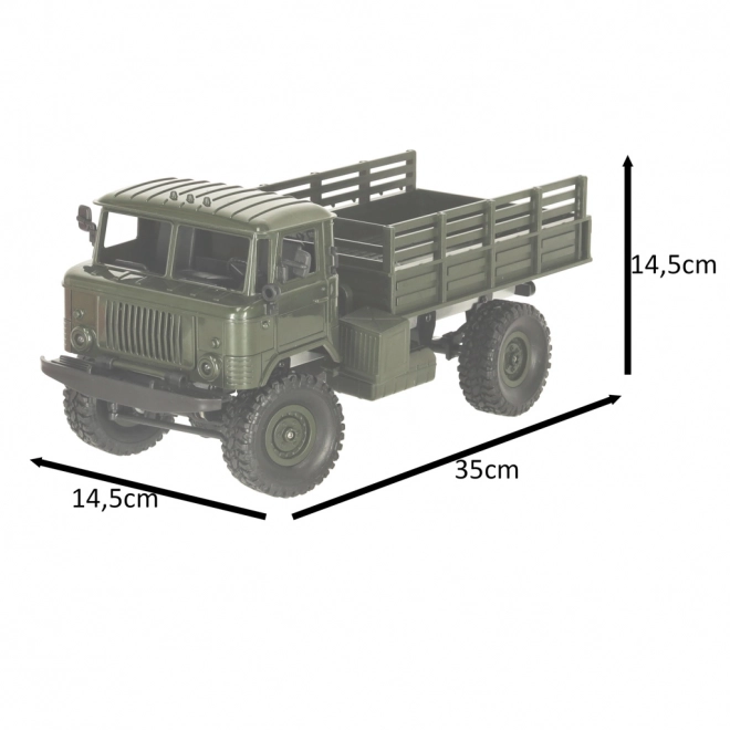 Op afstand bestuurbare off-road voertuig 4WD 1:16