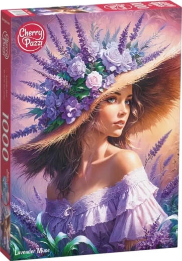 Puzzel CHERRY PAZZI Lavendelmuse 1000 stukjes