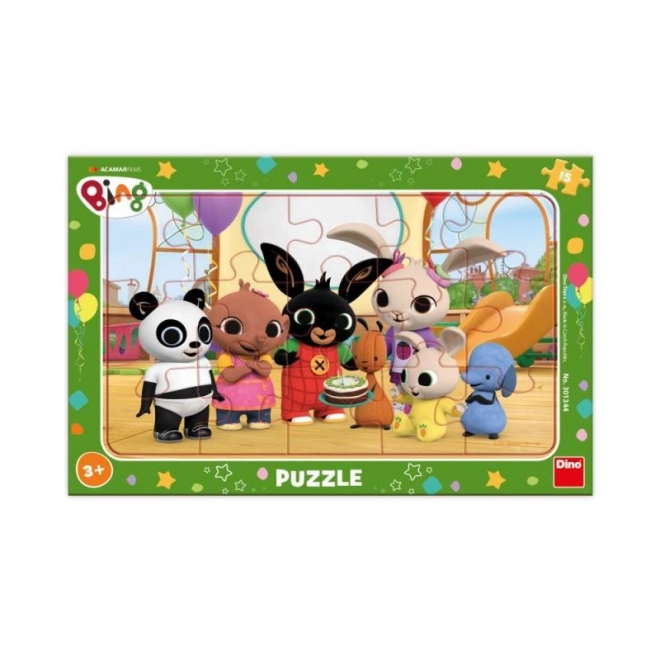 BING EN KLASSIEKE 15-delige Puzzel