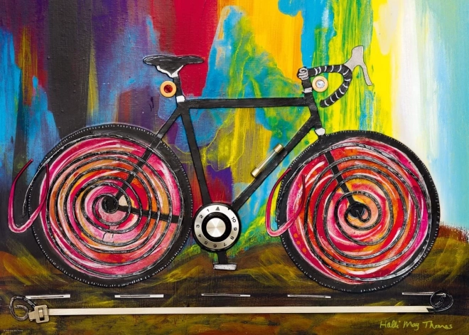 Heye puzzel Bike Art: Momentum 1000 stukjes