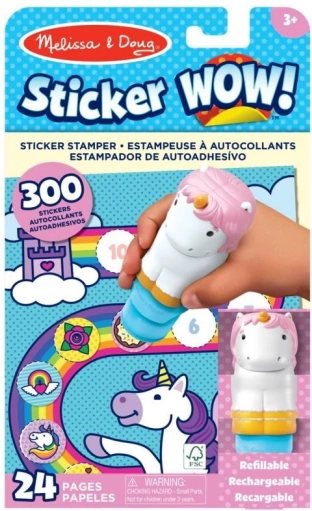Sticker set UNICORN – herbruikbare stickers