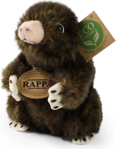 Pluchen mol 15 cm eco-friendly van Rappa