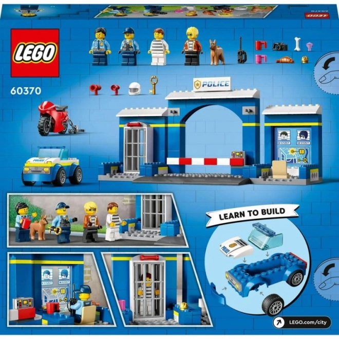LEGO® City 60370 Achtervolging op het politiebureau