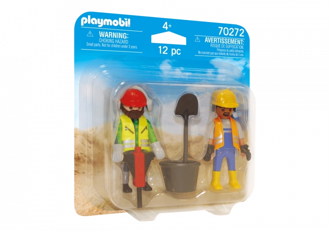 Duo Pack Bouwvakkers van Playmobil