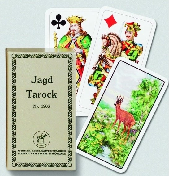 jacht-taroky – kaartspel voor 4 spelers, 54 kaarten