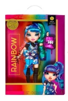 Pop Holly De Vious uit de speciale editie Rainbow High Jr. High