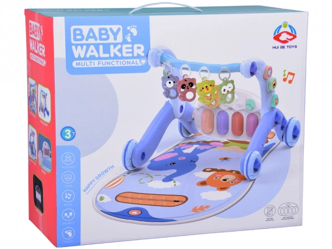 Roze educatieve mat speelgoed voor baby's 3-in-1