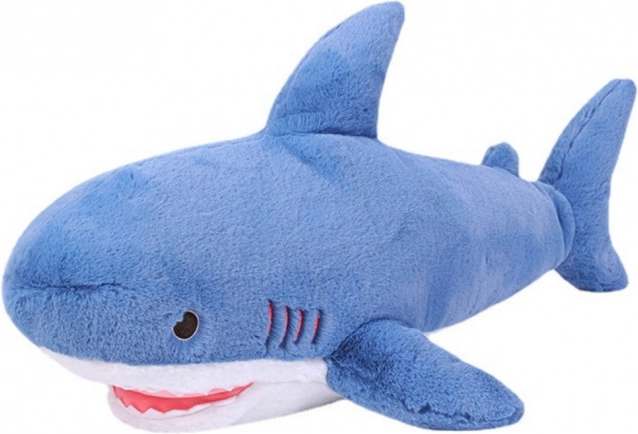 Knuffel Blauwe Pluche Haai 56 cm