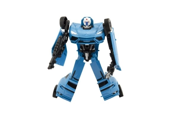 Transformer auto/robot plastic 18cm in doos 19x22x6cm - 1 stuk