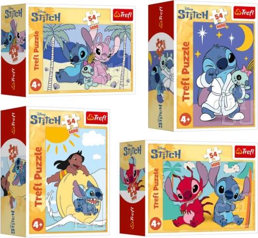 Minipuzzel Stitch’s Avonturen 54 Stukjes