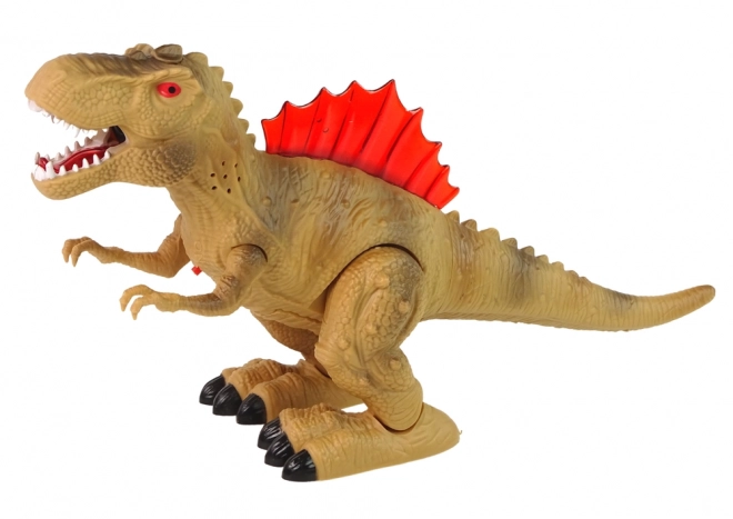 Interactieve dinosaurus met stoom en lichteffecten