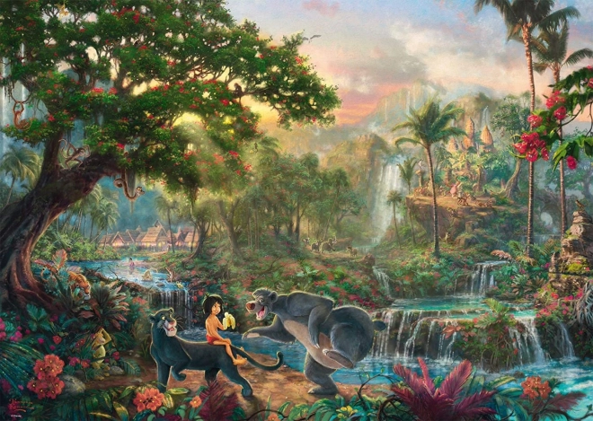 Puzzel Jungleboek 1000 stukjes