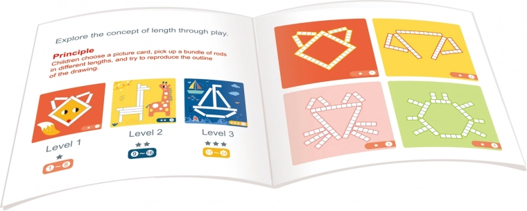 Leren van lengtes, vormen en patronen